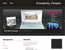 Tablet Screenshot of kimberly-cooper.com